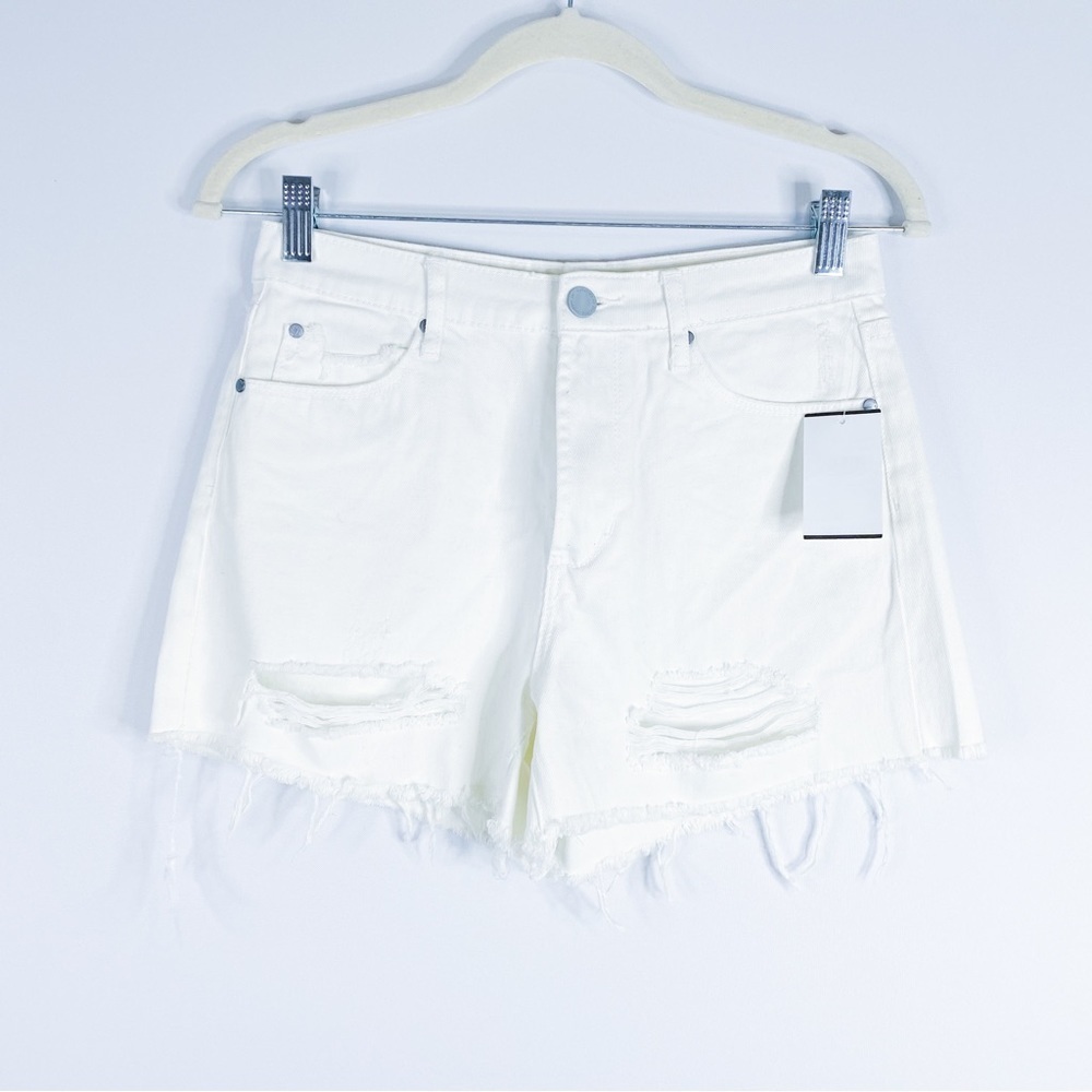 Articles of Society - Off White Denim Shorts